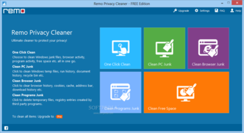 Remo Privacy Cleaner screenshot