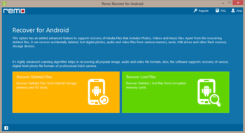 Remo Recover for Android screenshot