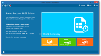 Remo Recover FREE Edition screenshot