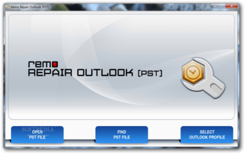 REMO Recover Outlook (PST) screenshot