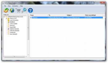 REMO Recover Outlook (PST) screenshot 2