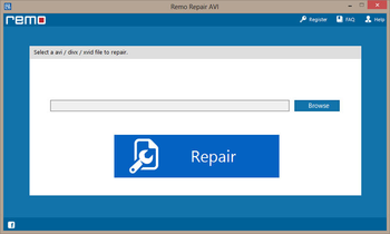 Remo Repair AVI screenshot