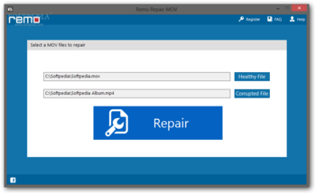 Remo Repair MOV screenshot