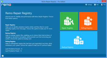 Remo Repair Registry screenshot