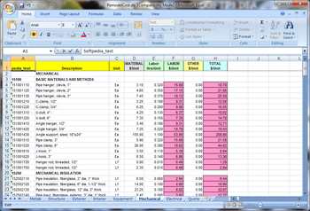 RemodelCost Estimator for Excel screenshot 6