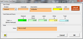 RemodelCost Estimator for Excel screenshot 9