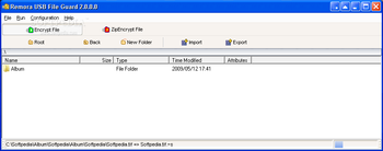 Remora USB File Guard screenshot