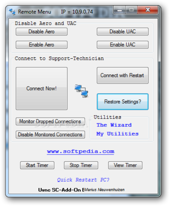 Remote Access Control (Uvnc-Plugin) screenshot 5