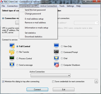 Remote Administrator Control Client Lite screenshot 3