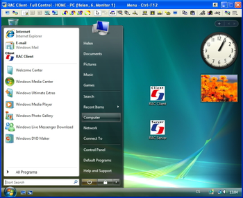 Remote Administrator Control Client screenshot