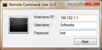 Remote Command Line screenshot