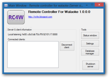 Remote Controller For Walaoke screenshot