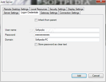 Remote Desktop Connection Manager screenshot 3