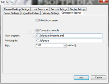 Remote Desktop Connection Manager screenshot 5
