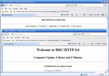Remote Desktop Control via HTTP screenshot 3