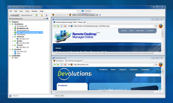 Remote Desktop Manager screenshot