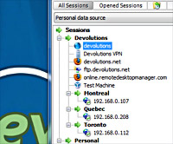 Remote Desktop Manager screenshot
