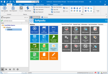 Remote Desktop Manager Enterprise Edition screenshot