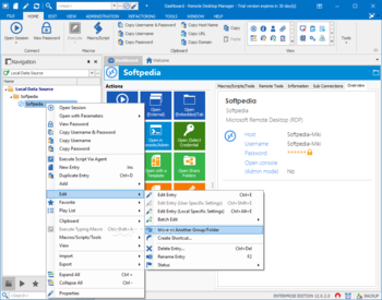 Remote Desktop Manager Enterprise Edition screenshot 4