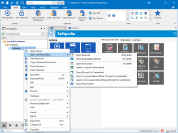 Remote Desktop Manager Free screenshot 2
