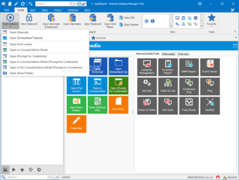 Remote Desktop Manager Free screenshot 8