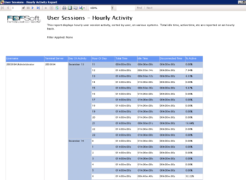 Remote Desktop Reporter screenshot 4