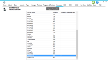 Remote Diagnostics Tool screenshot