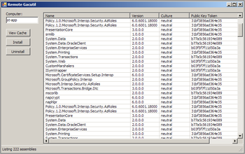 Remote Gacutil screenshot