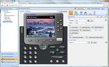 Remote Phone Control for Cisco Unified Communications screenshot 3
