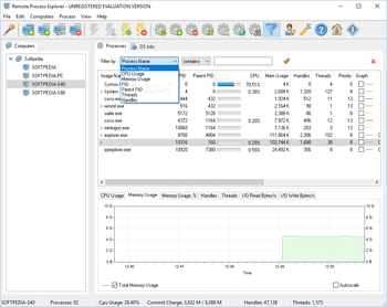 Remote Process Explorer screenshot 2