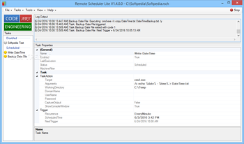 Remote Scheduler screenshot