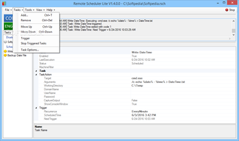 Remote Scheduler screenshot 5