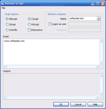 Remote Script screenshot