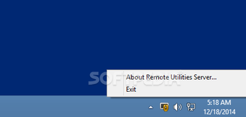 Remote Utilities Server screenshot