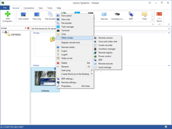 Remote Utilities - Viewer Portable Edition screenshot