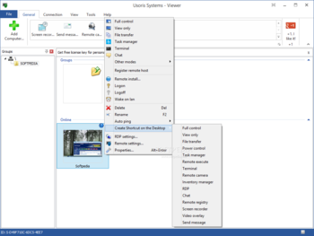 Remote Utilities - Viewer Portable Edition screenshot 2