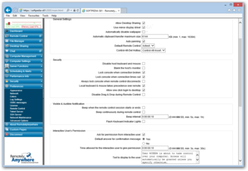 RemotelyAnywhere screenshot 20
