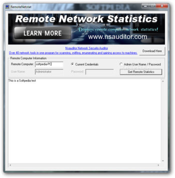RemoteNetstat screenshot