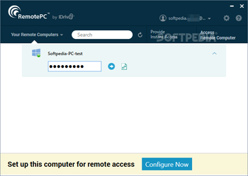 RemotePC screenshot 1