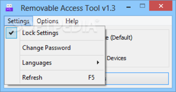 Removable Access Tool screenshot 2