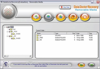 Removable Media Data Recovery Software screenshot 2