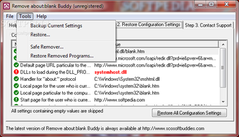 Remove about:blank Buddy screenshot 3