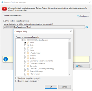 Remove Duplicate Messages for Outlook screenshot 2