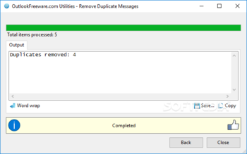 Remove Duplicate Messages for Outlook screenshot 3