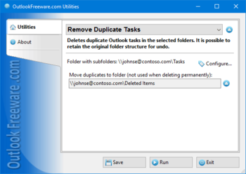 Remove Duplicate Tasks screenshot