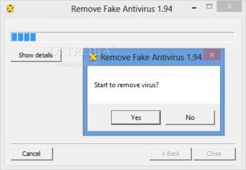 Remove Fake Antivirus screenshot