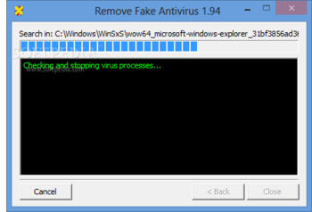 Remove Fake Antivirus screenshot 2