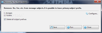 Remove Re Fw From Subject screenshot 2