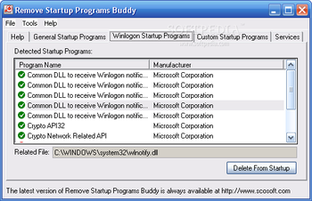 Remove Startup Programs Buddy screenshot 3