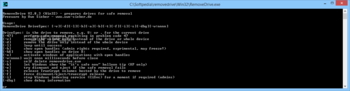 RemoveDrive screenshot
